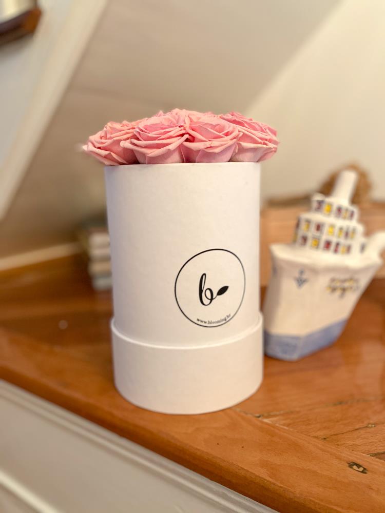 FlowerBox sa ružama- bijeli 5