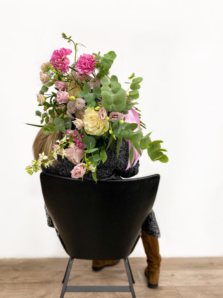 sretan Uskrs uz prekrasan Blooming buket