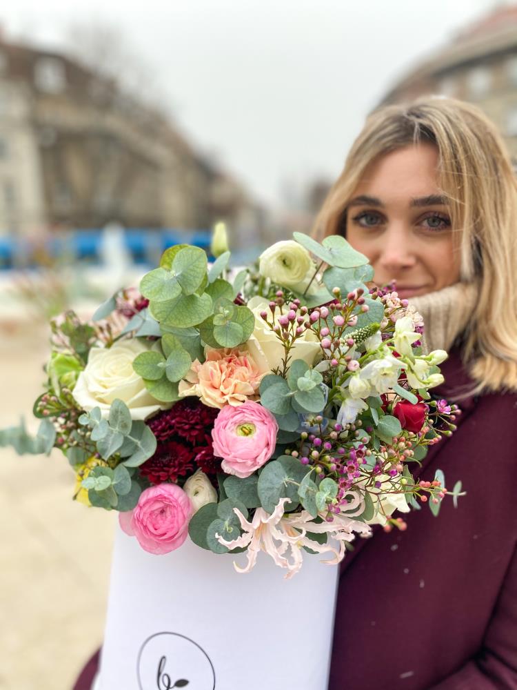FlowerBox Miks - Bijeli mat2