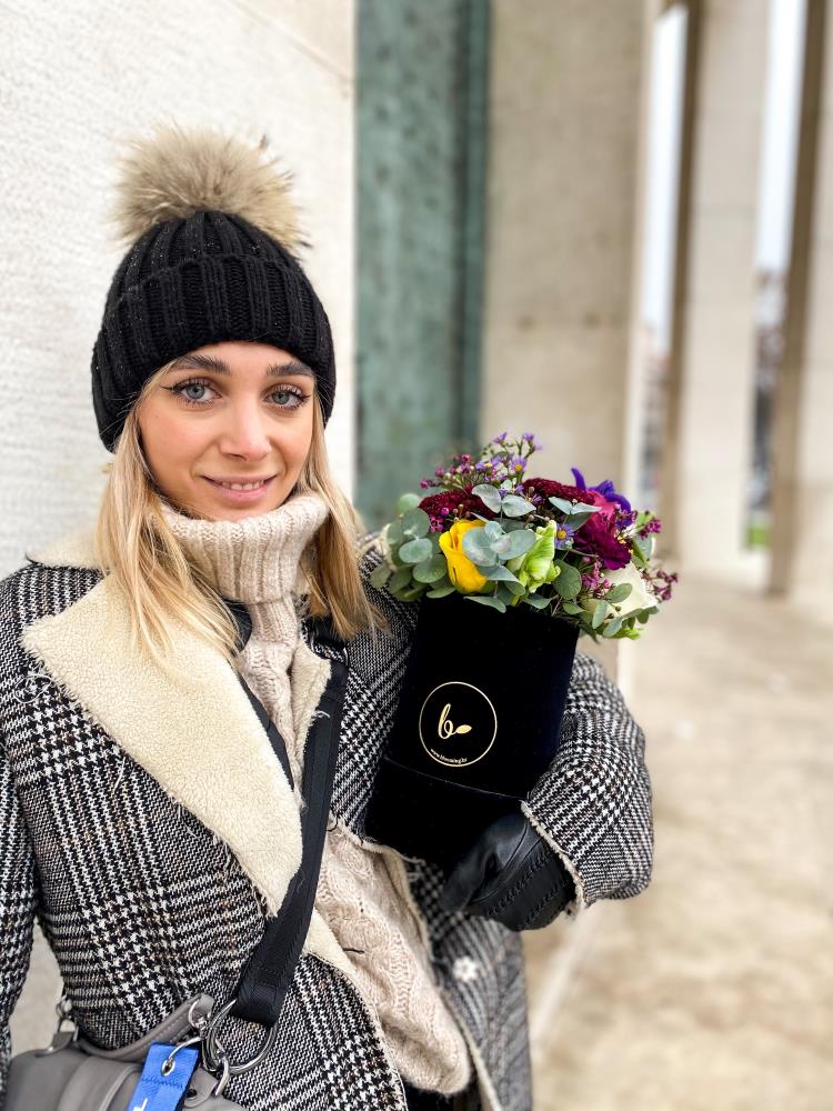 FlowerBox Miks- crni baršun1
