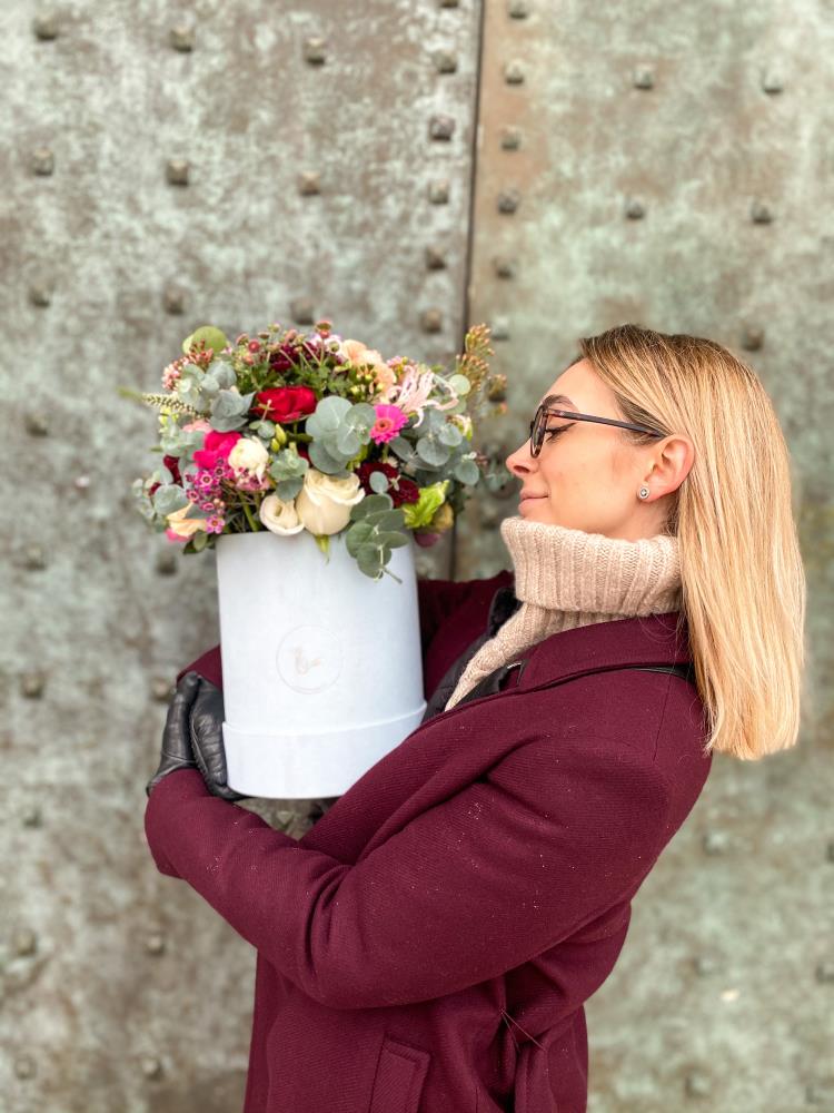 FlowerBox Miks- plavi baršun1